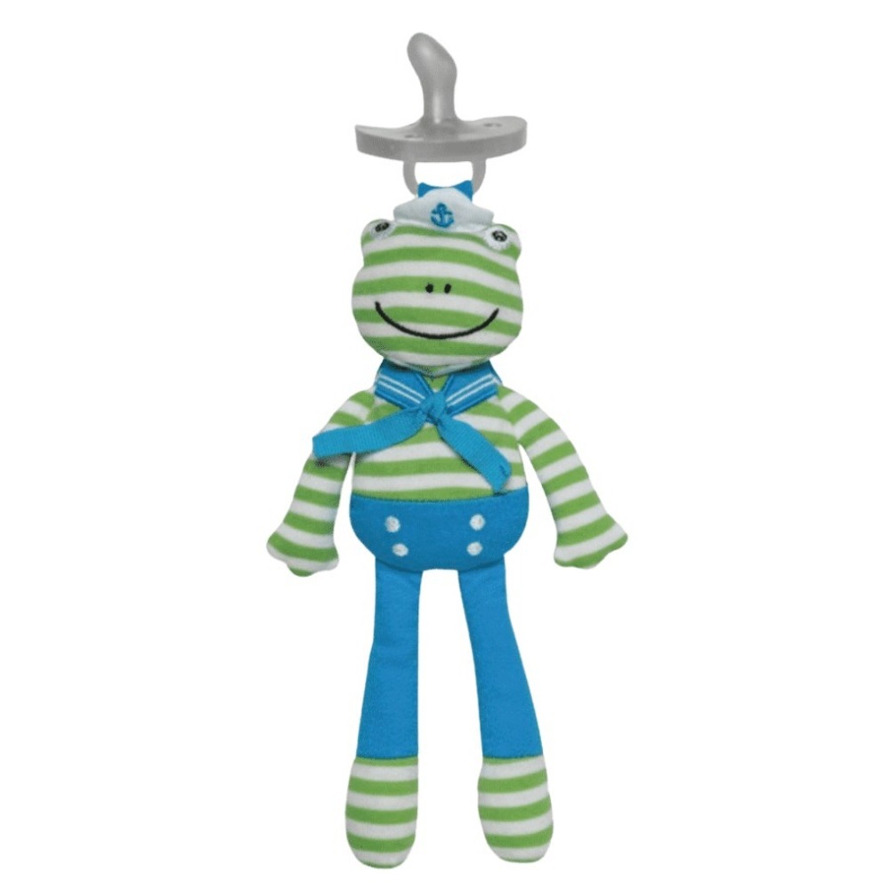 Apple Park G.O.T.S. Certified Organic Pacifier Holder SkippytheFrog Discontinued